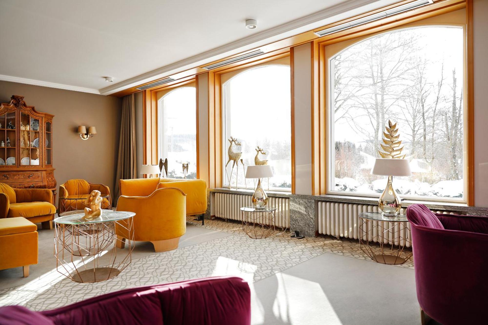 Berghotel Hoher Knochen Winterberg Exteriör bild