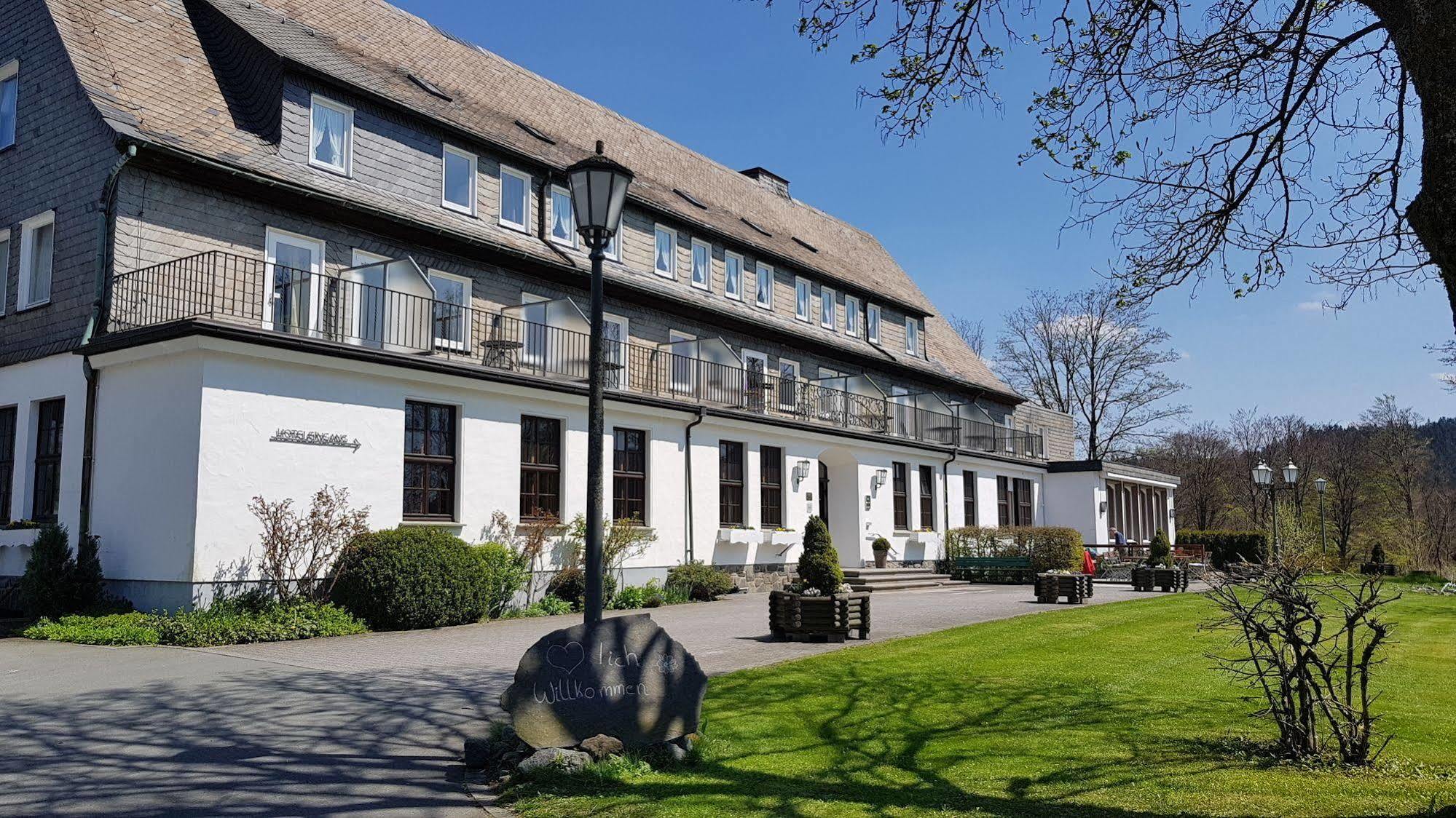 Berghotel Hoher Knochen Winterberg Exteriör bild